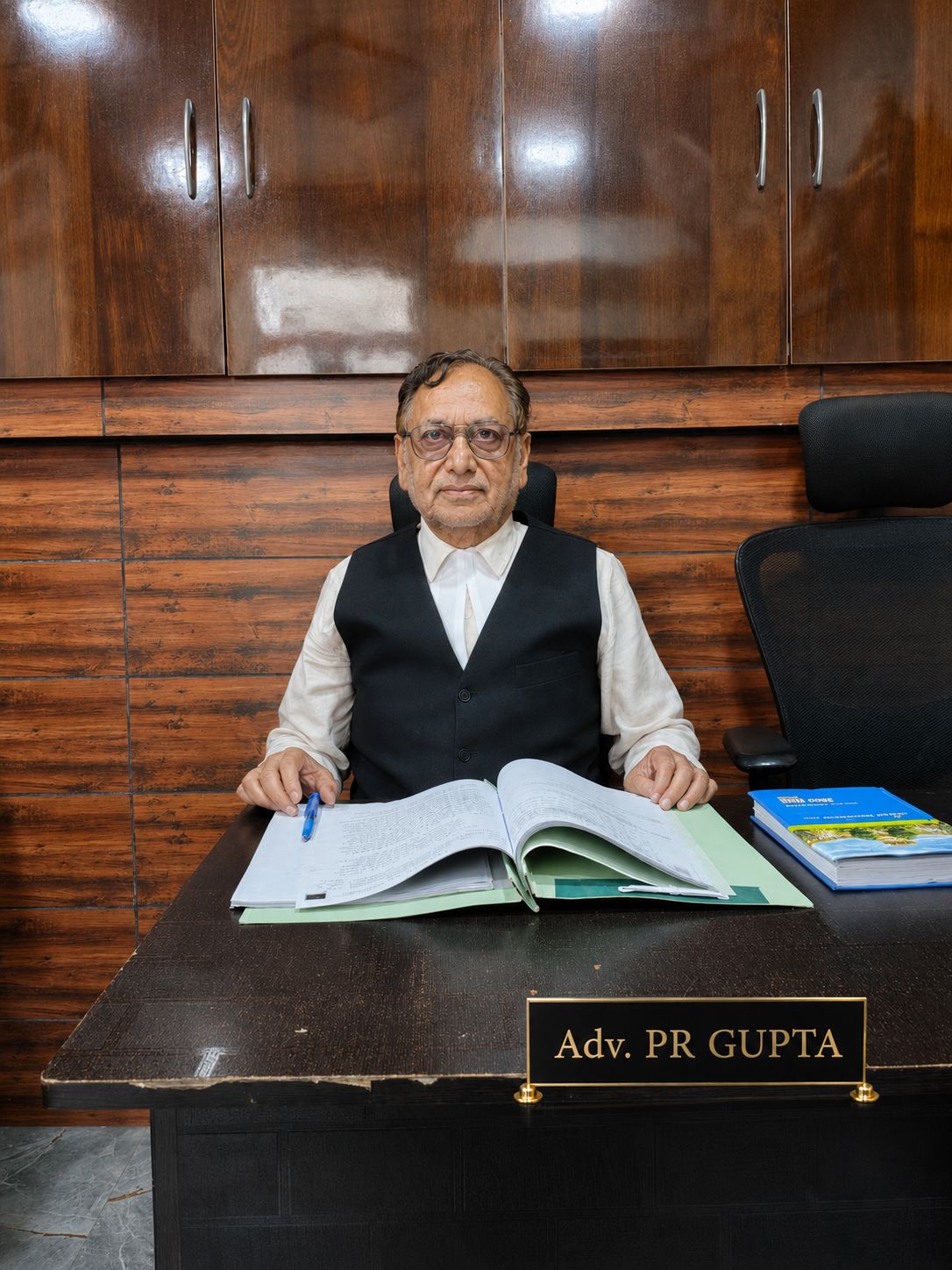Portrait of P R Gupta
